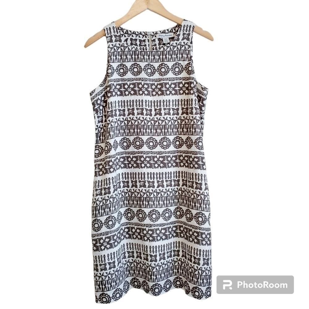 Tommy Bahama Women’s Linen Tahiti Tango Shift Dress Sz S